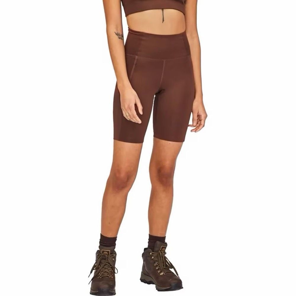 Girlfriend Collective Earth High-Rise Biker Shorts Size XS